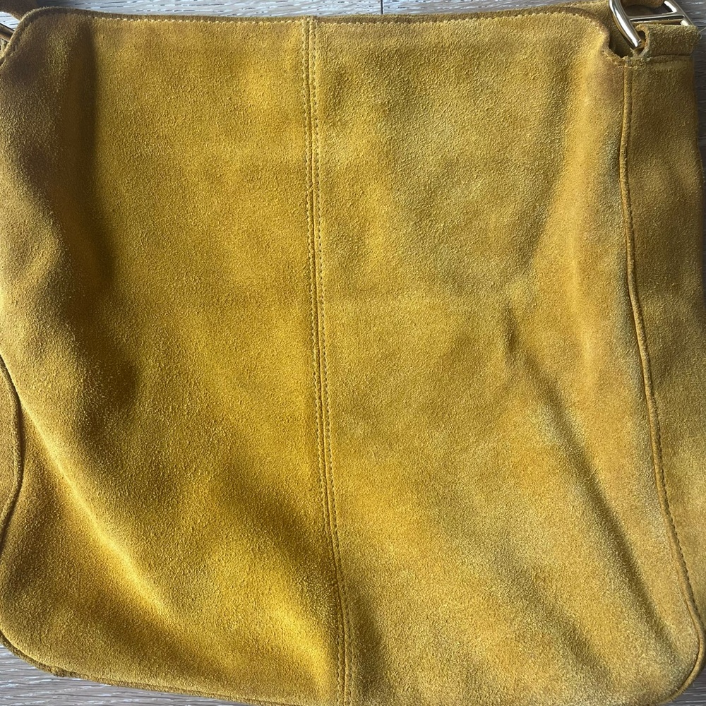 Giani Bernini Yellow Shoulder Bag with Slouchy Design - Picture 3 of 14